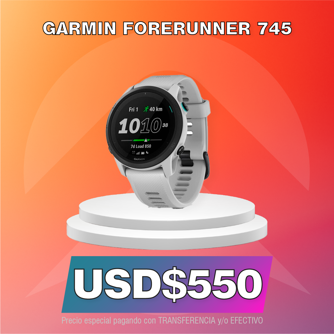 Compra al mejor precio el nuevo Sportwatch Garmin Forerunner 745