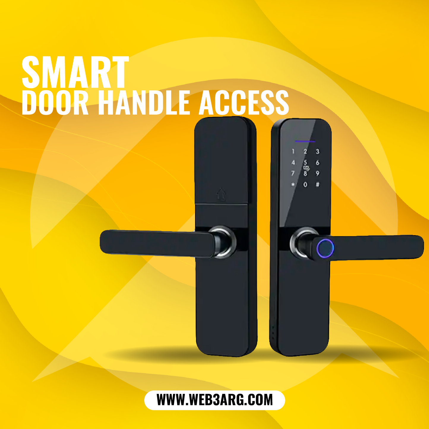 SMART DOOR HANDLE ACCESS - Premium cerraduras de Web3Arg - Solo $226000! Compra ahora Web3Arg