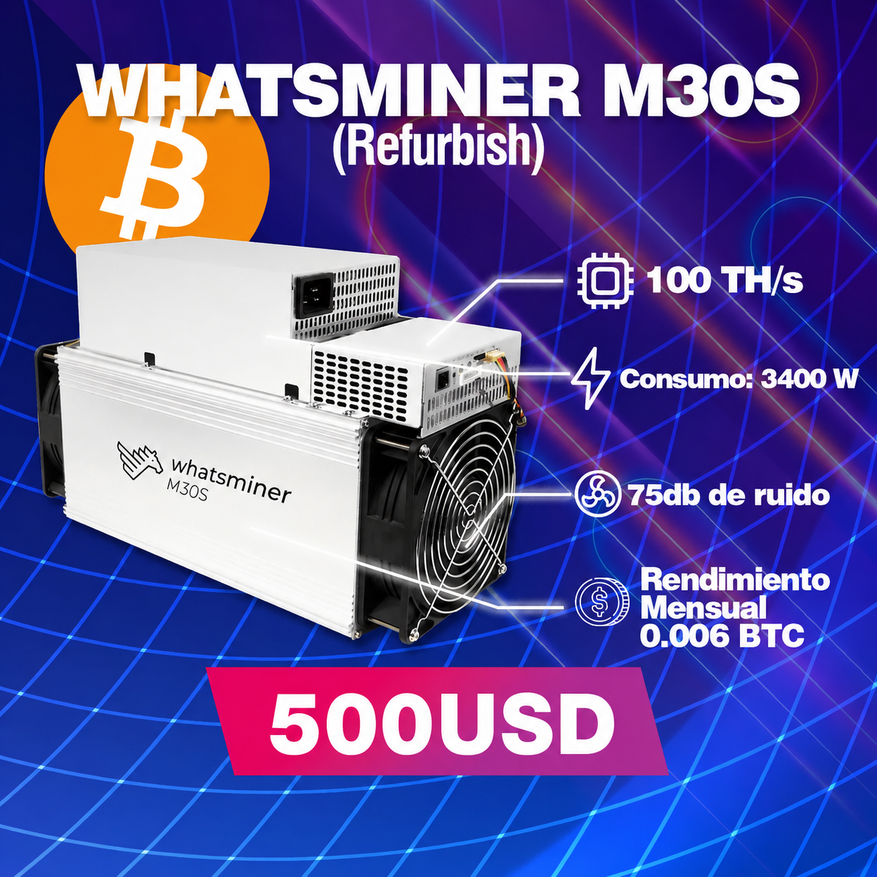 WHATSMINER M30S+
