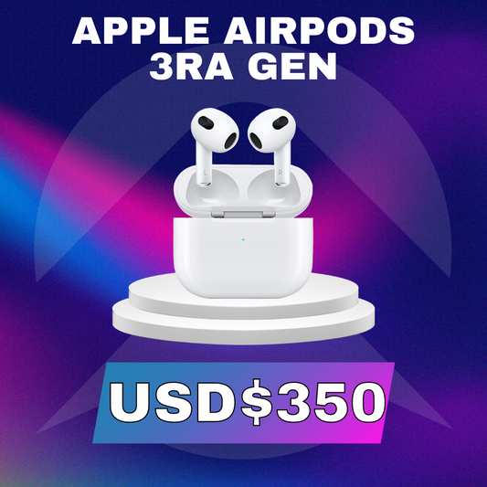 APPLE AIRPODS 3RA GEN C/ ESTUCHE DE CARGA MAGSAFE - Premium Auriculares de Apple - Solo $451500! Compra ahora Web3Arg