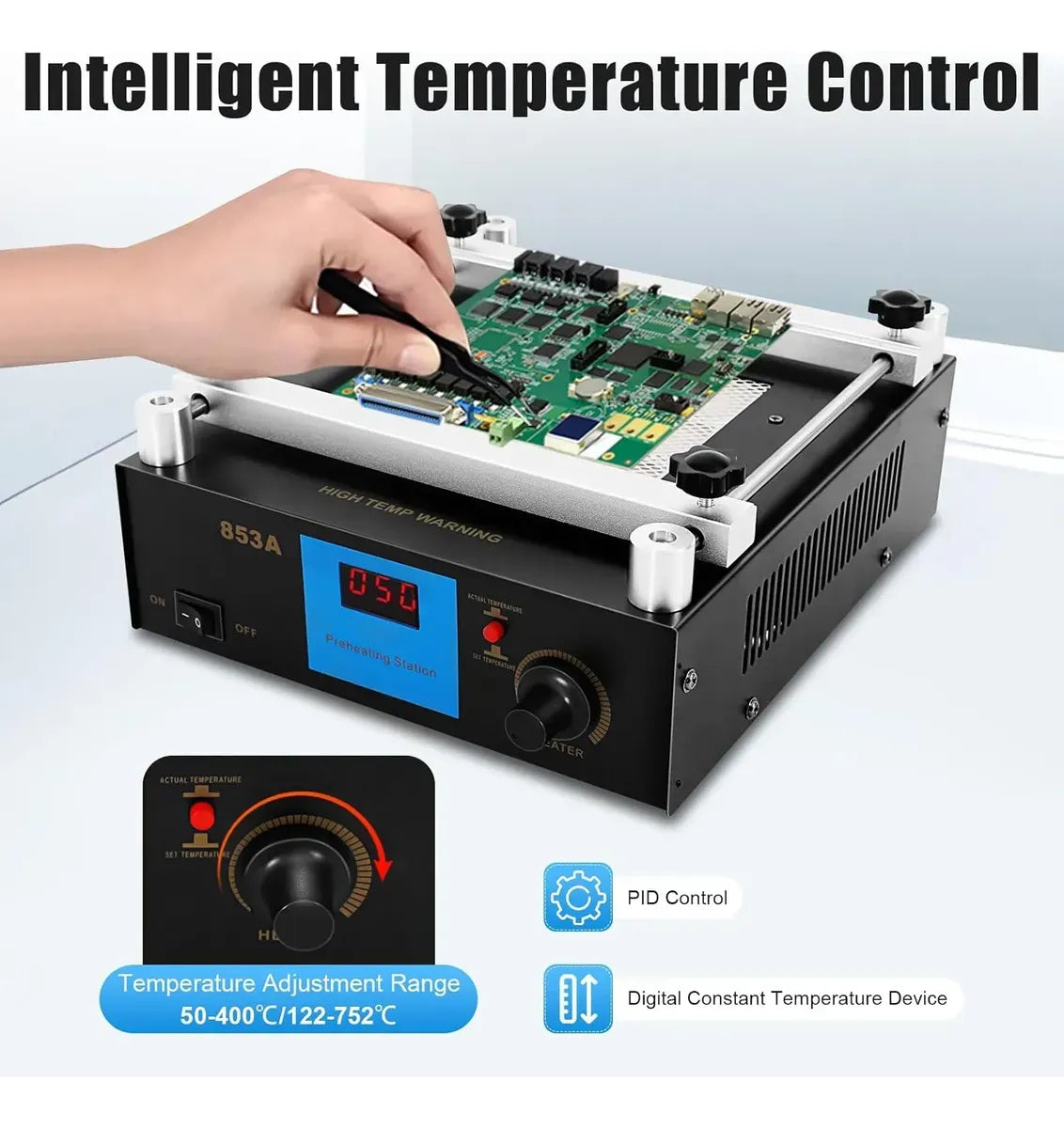 ESTACION DE SOLDAR PRECALENTAMIENTO DE PCB PROFESIONAL 450W