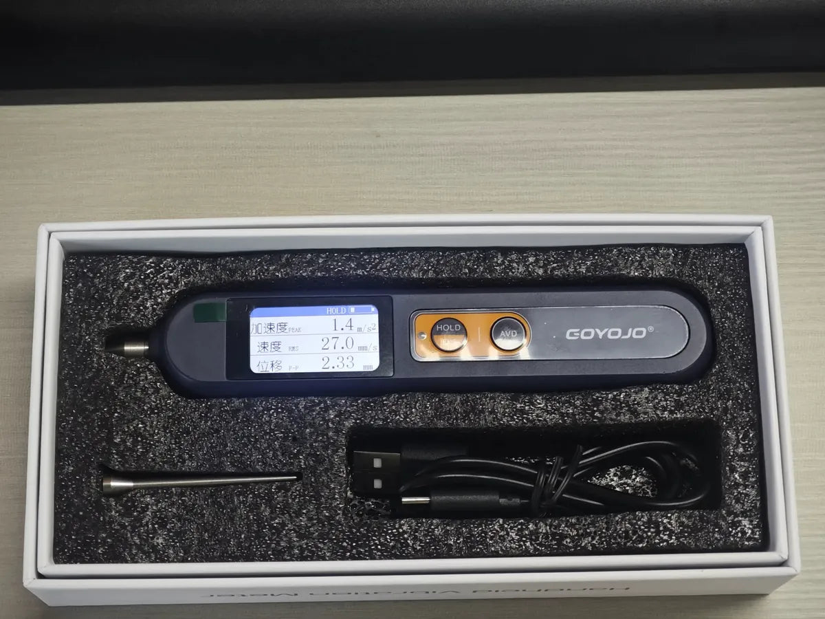 GOYOJO VIBROMETRO MEDIDOR DE VIBRACIONES ALTA PRECISION
