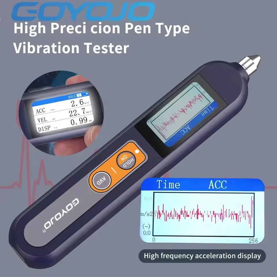 GOYOJO VIBROMETRO MEDIDOR DE VIBRACIONES ALTA PRECISION