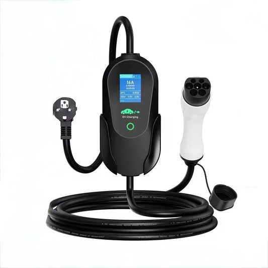 CARGADOR PORTATIL EV GBT 3,6 KW 16A AUTOS ELECTRICOS