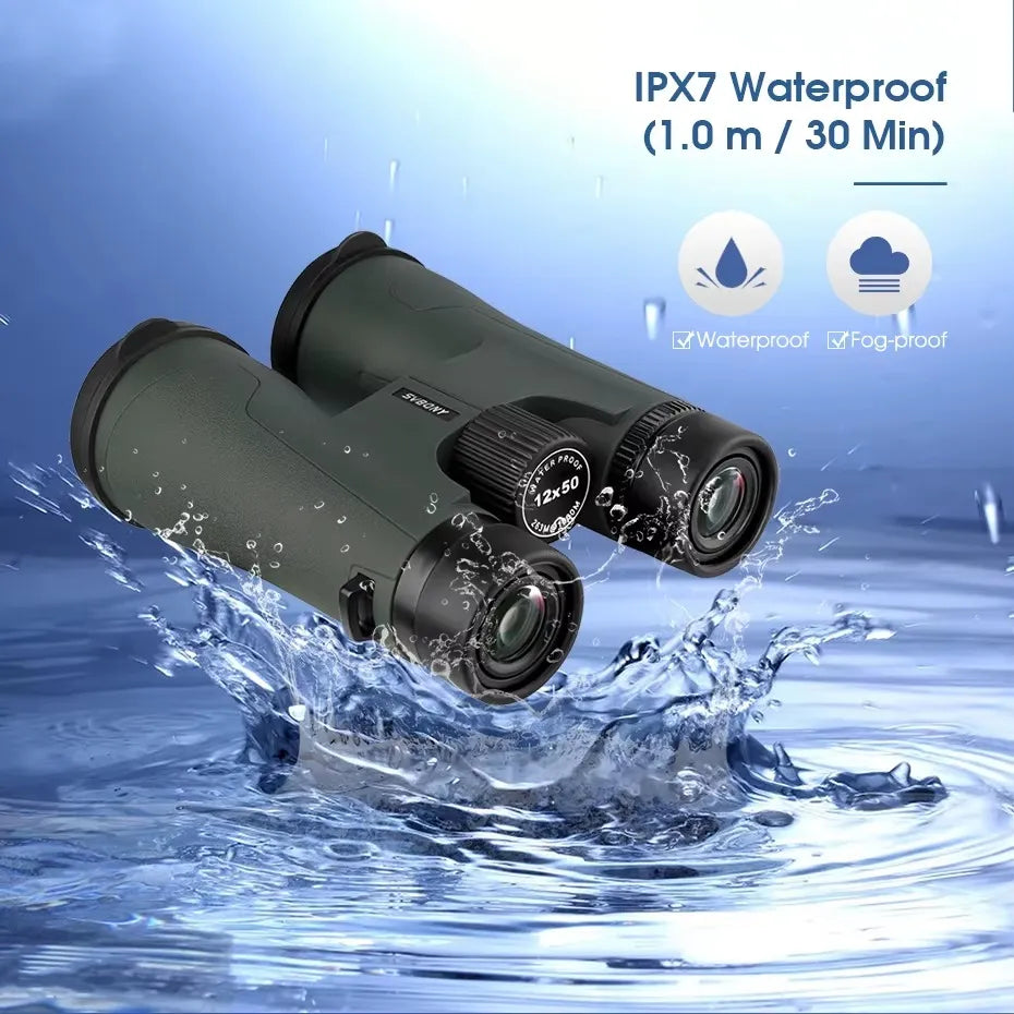 BINOCULARES SVBONY SA203 12X50 IPX7 IMPERMEABLE