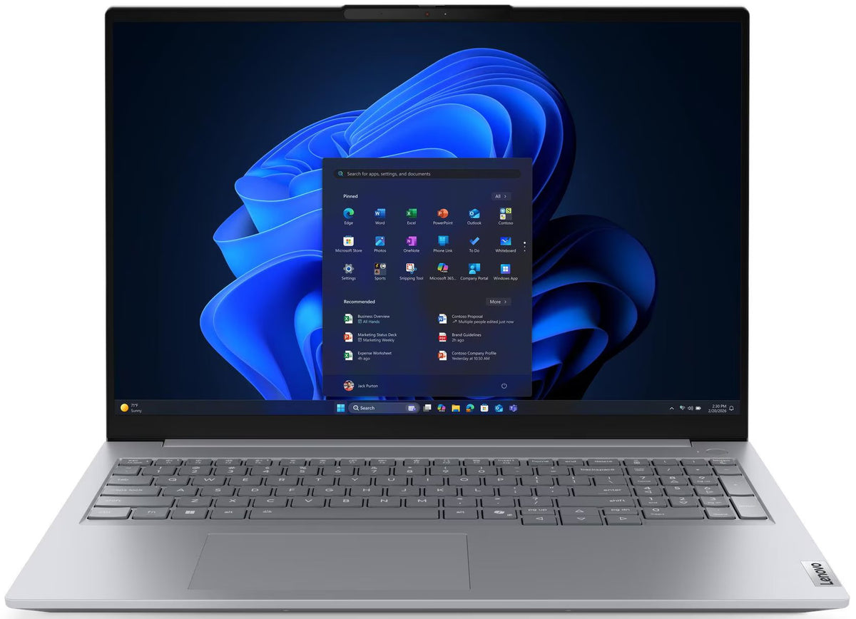 LENOVO THINKBOOK 16 GEN 9 CORE 7 240H 512GB SSD 16GB 16" (1920x1200) TOUCHSCREEN 120Hz WIN11 PRO