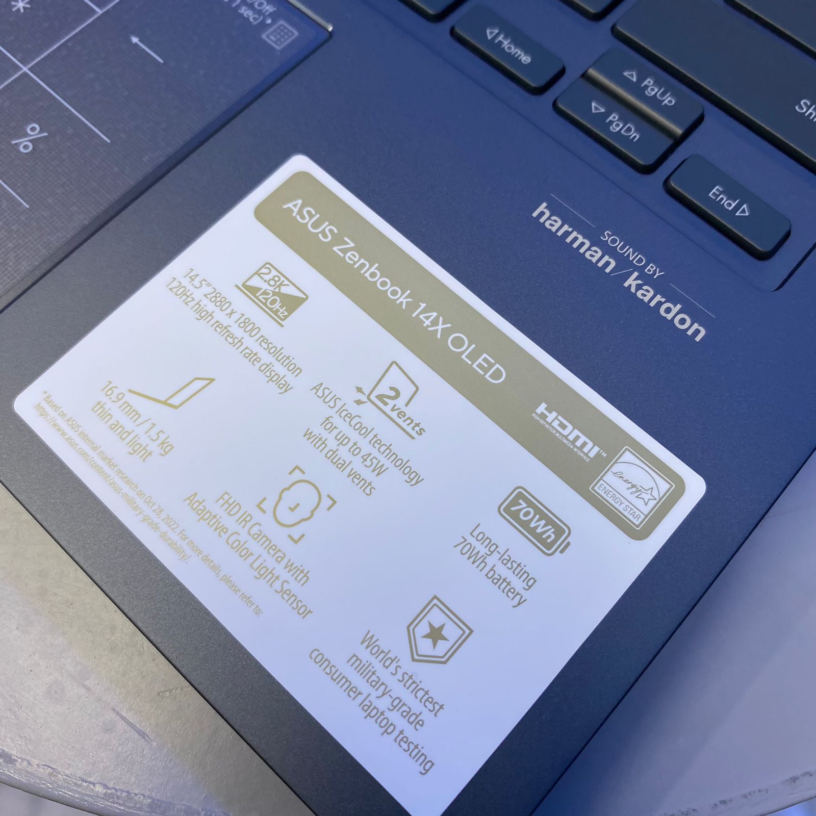 ASUS ZENBOOK Q410VA INTEL I5 13500H 512GB SSD 8GB 14.5" 2.8K - Premium Notebook de Asus - Solo $1798125! Compra ahora Web3Arg