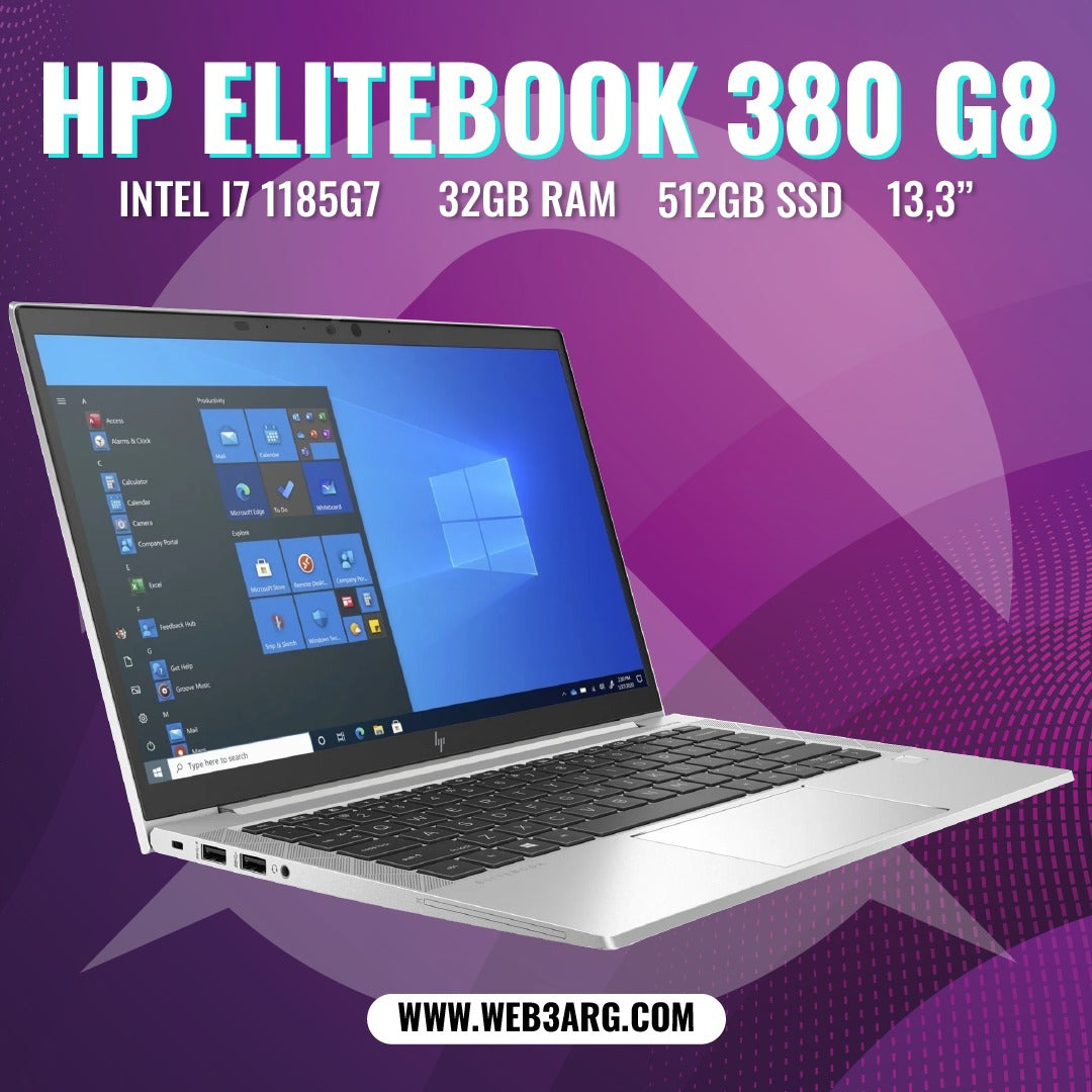 HP ELITEBOOK 830 G8 CTO INTEL CORE I7-1185G7 512GB SSD 32GB RAM (OUTLET) - Premium Notebook de HP - Solo $1399000! Compra ahora Web3Arg