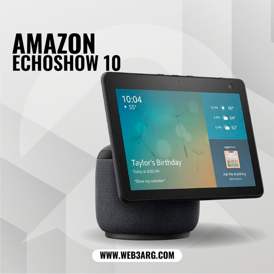 AMAZON ECHO SHOW 10 3RD GEN - Premium Hub de Amazon - Solo $633750! Compra ahora Web3Arg
