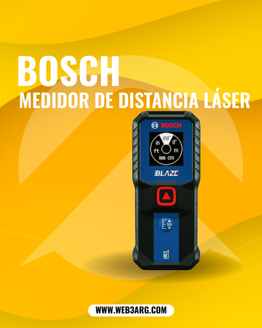 MEDIDOR DE DISTANCIA LASER BOSCH GLM100-23 30M SELLADO