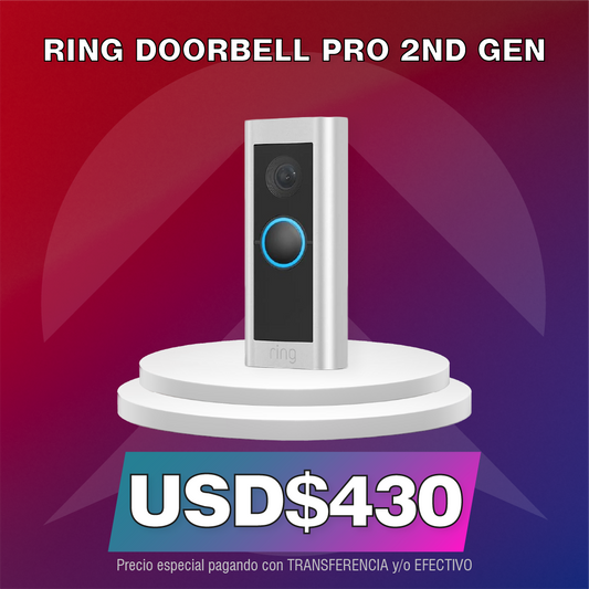 RING VIDEO DOORBELL PRO 2ND GEN WI-FI 1080P - Premium Timbre de Ring - Solo $698750! Compra ahora Web3Arg