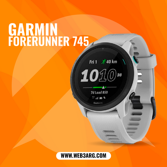 RELOJ GARMIN FORERUNNER 745 - Premium Reloj de Garmin - Solo $812500! Compra ahora Web3Arg