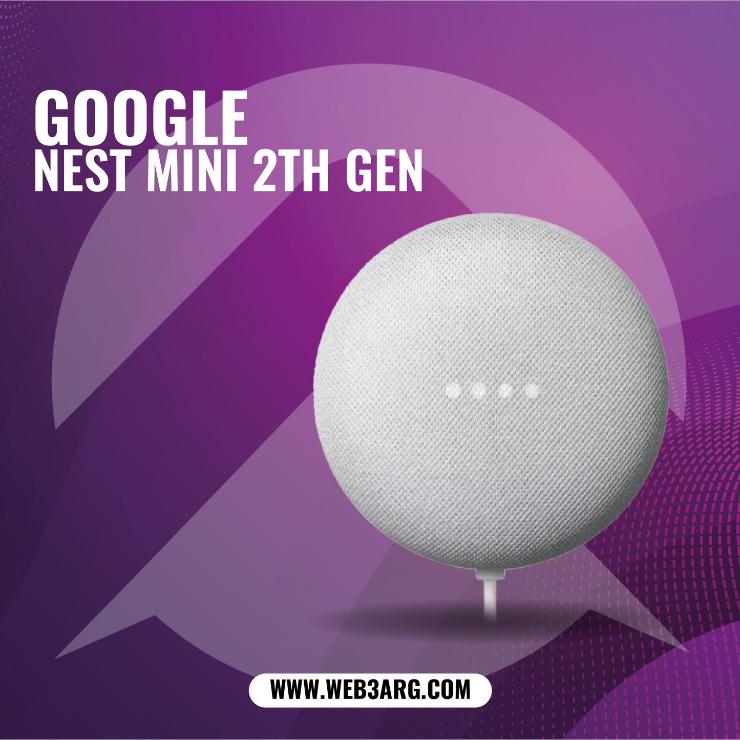 GOOGLE NEST MINI 2DA GEN C/ASISTENTE GOOGLE - Premium Hub de Google - Solo $85625! Compra ahora Web3Arg