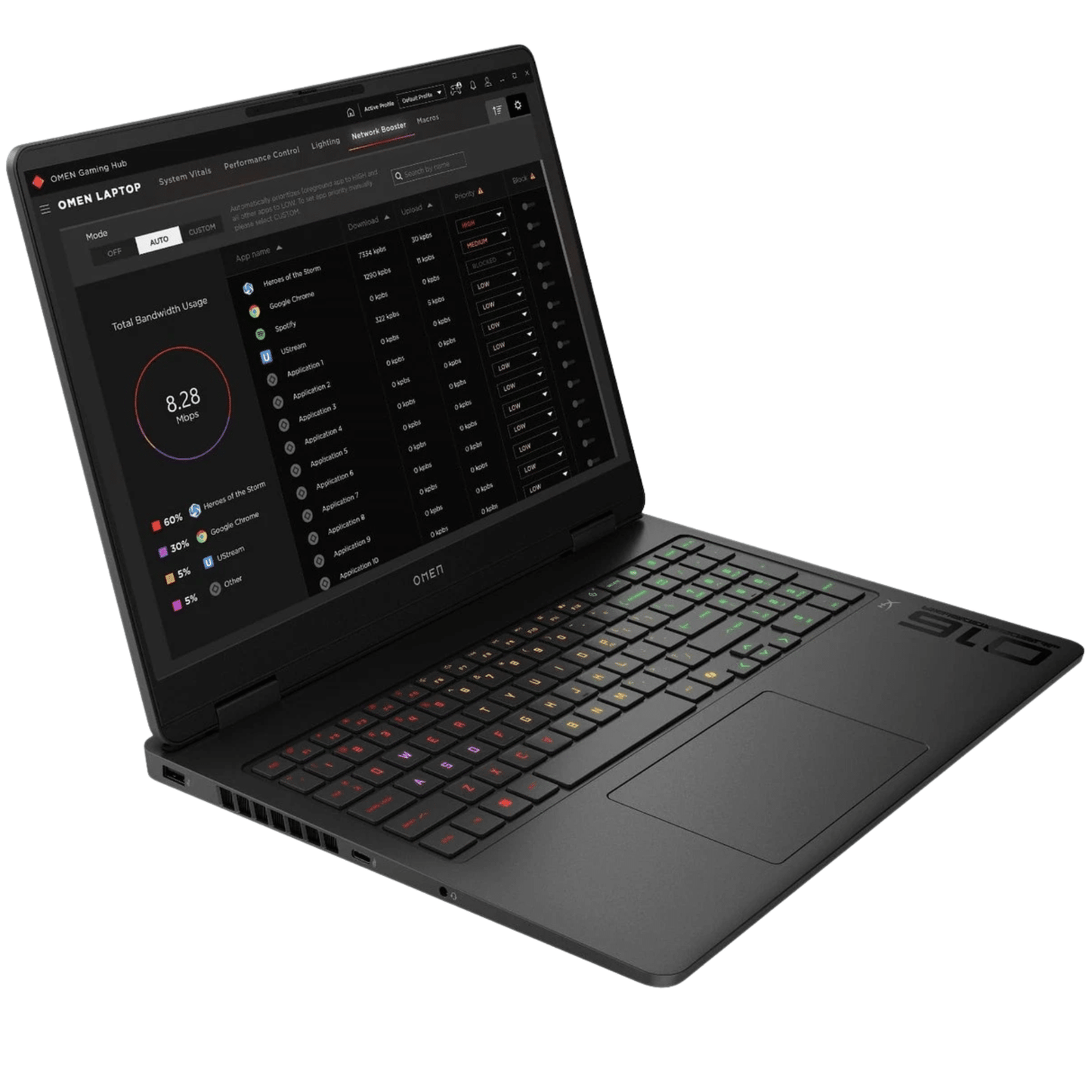 HP OMEN 16-AP0053 GAMING AMD RYZEN 9 8940HX 1TB SSD 32GB 16" (1920x1200) 144HZ RTX 5060