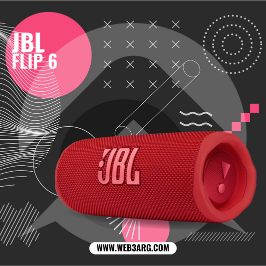 JBL FLIP 6 WATERPROOF - Premium Parlante de JBL - Solo $219375! Compra ahora Web3Arg