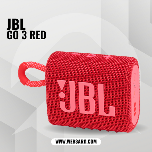 JBL GO3 BLUETOOTH WATERPROOF - Premium Parlante de JBL - Solo $97500! Compra ahora Web3Arg