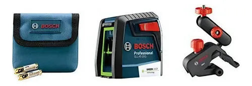 NIVEL LASER VERDE BOSCH GLL40-20G 12M TECNOLOGIA VISIMAX