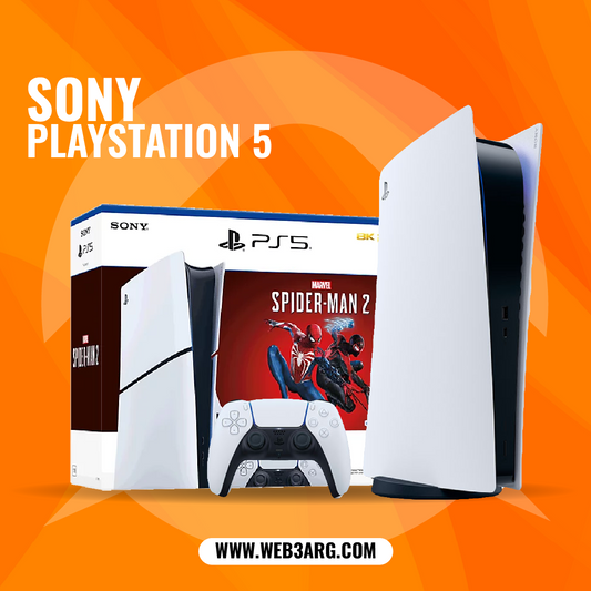 SONY PLAYSTATION 5 SLIM 1TB SPIDERMAN 2 COLOR BLANCO DIGITAL - Premium PlayStation de Sony - Solo $1137500! Compra ahora Web3Arg