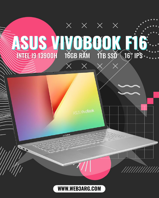 ASUS VIVOBOOK F1605VA-WS96 CORE I9-13900H 1TB SSD 16GB 16" (1920x1200)