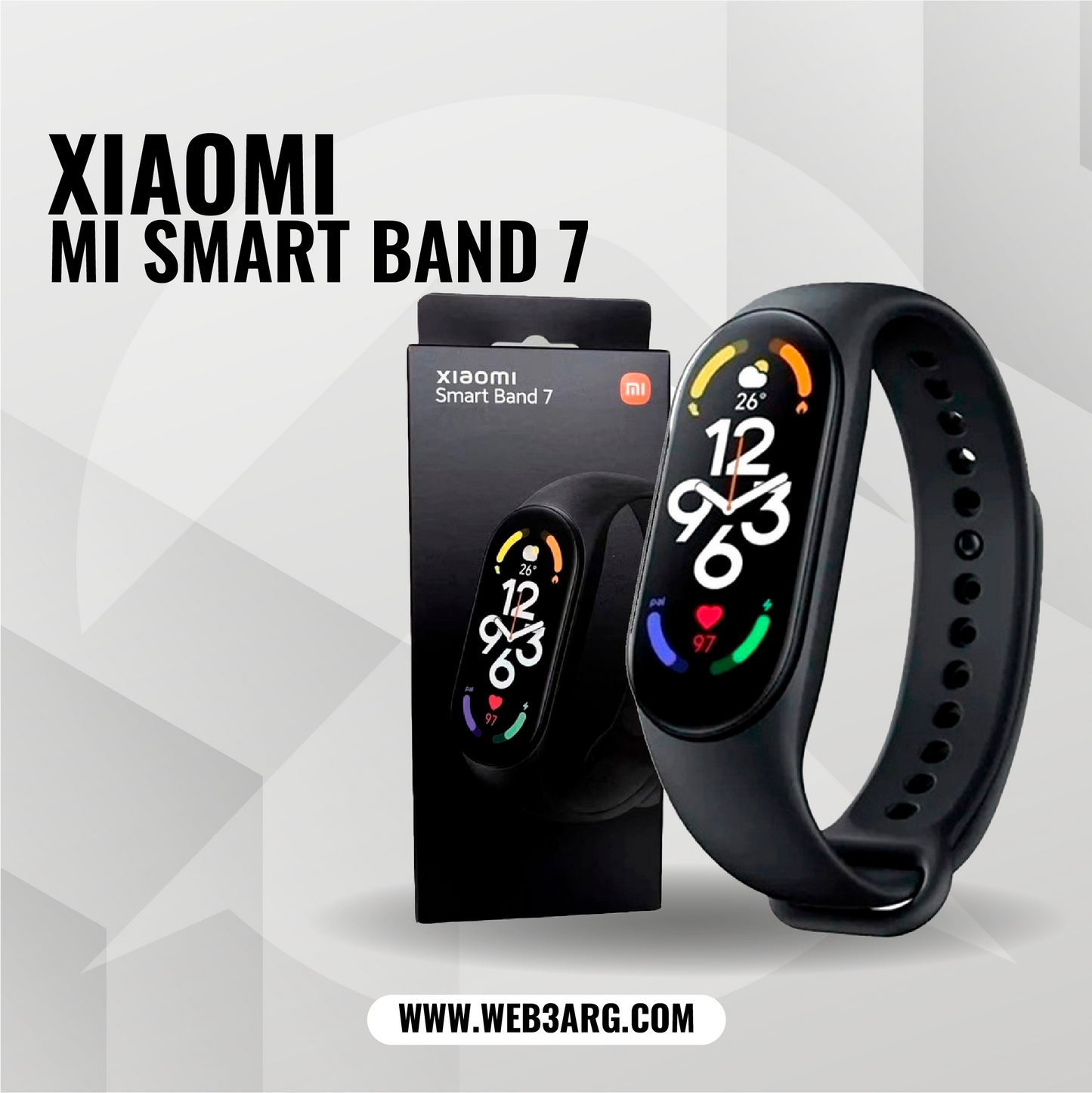 XIAOMI MI SMART BAND 7 - Premium Reloj de Xiaomi - Solo $69875! Compra ahora Web3Arg